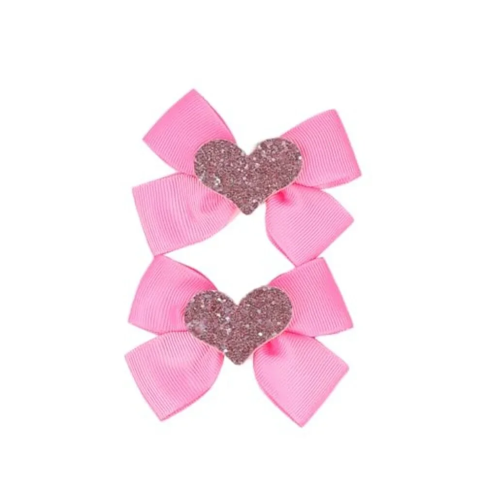 Valentine's Day Baby Headband with Flower Bow for 3-18 Months